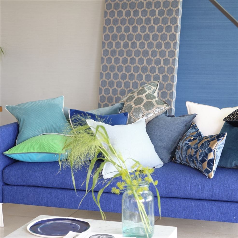 Cassia Velvet Cushions | 4 Luxe Color Combinations