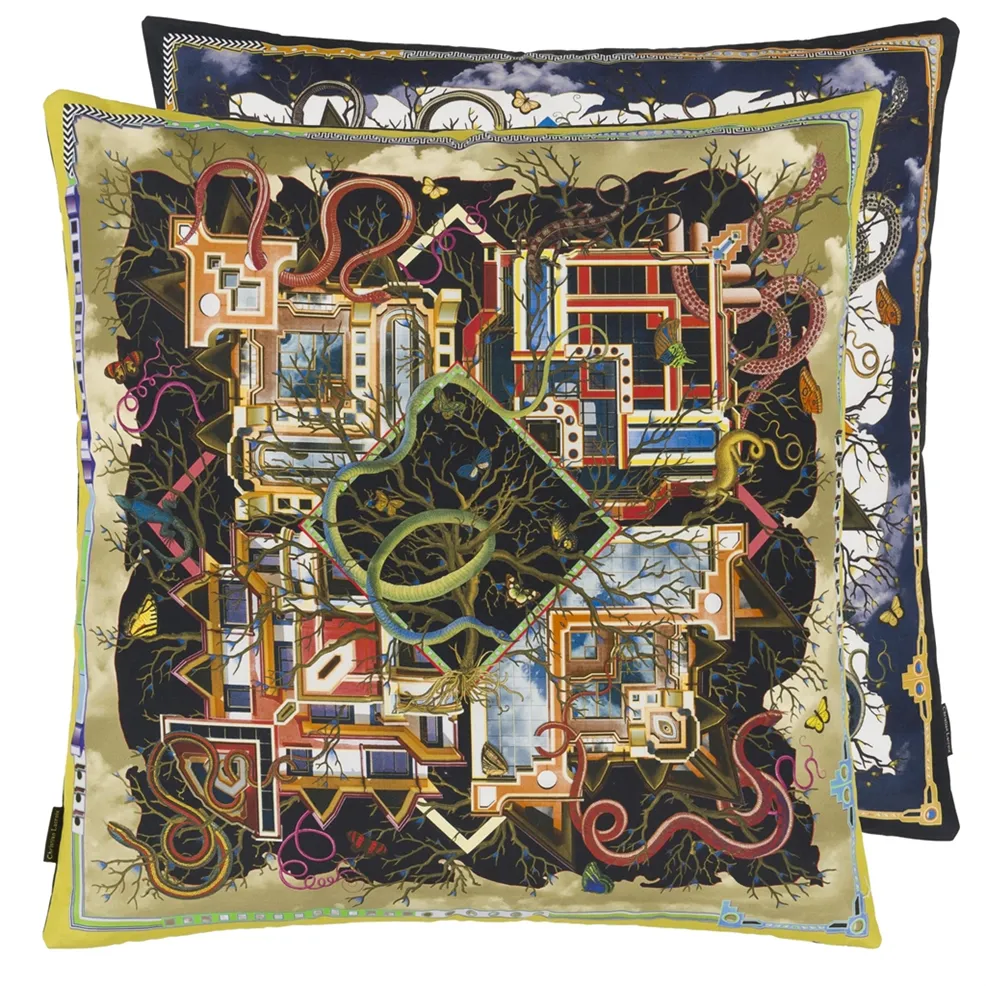 Archeologie Mosaique Cushion | Cotton Sateen