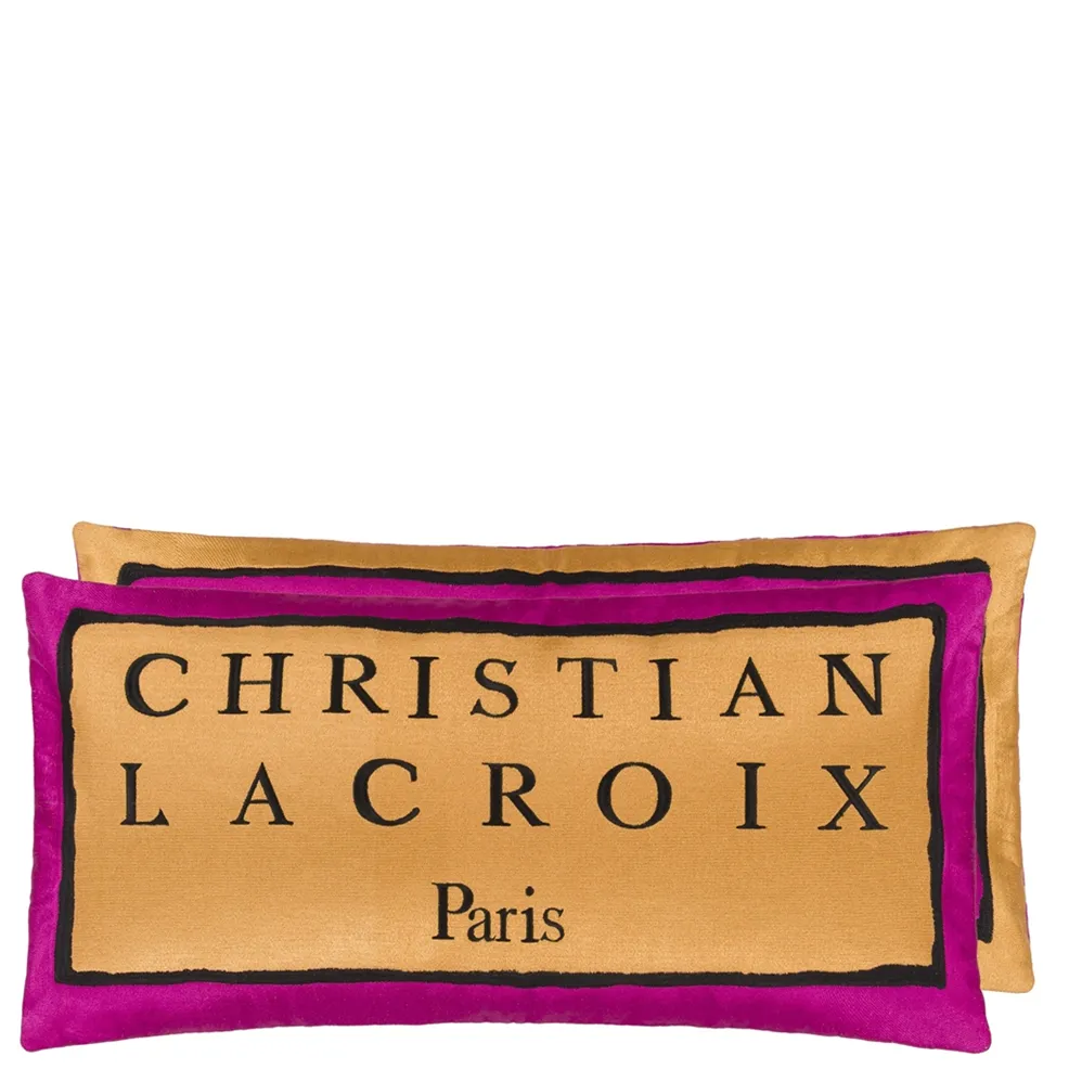 Couture! Rose Torero Cushion | Christian Lacroix