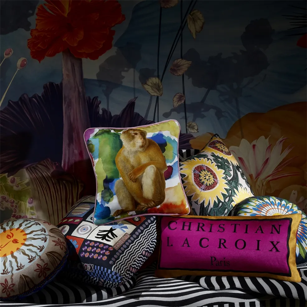 Couture! Rose Torero Cushion | Christian Lacroix