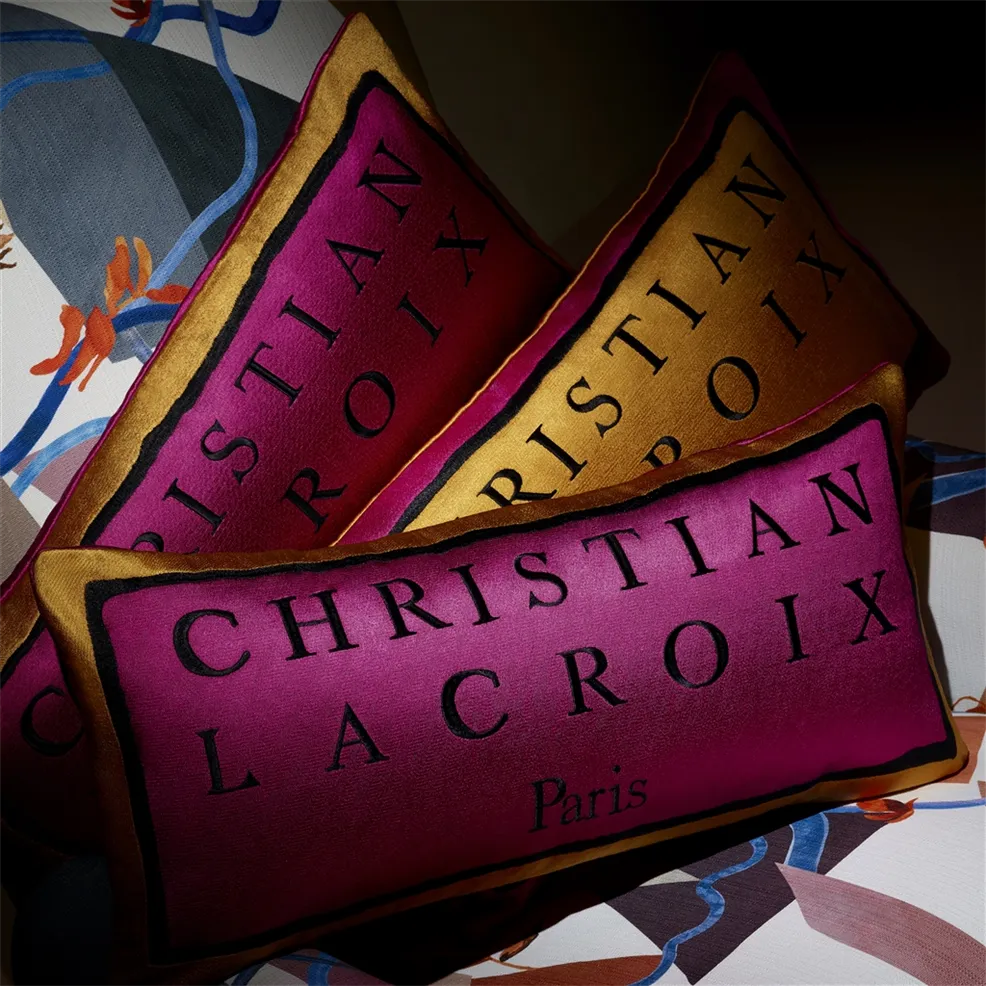 Couture! Rose Torero Cushion | Christian Lacroix