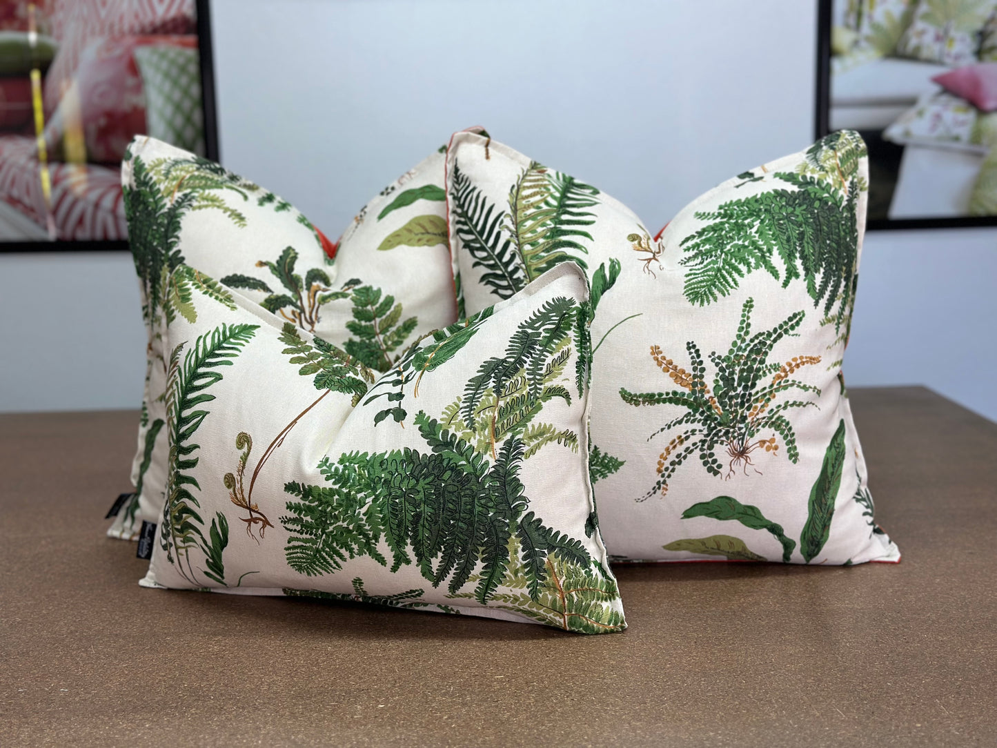 Les Fougeres Cushion | Schumacher Linen