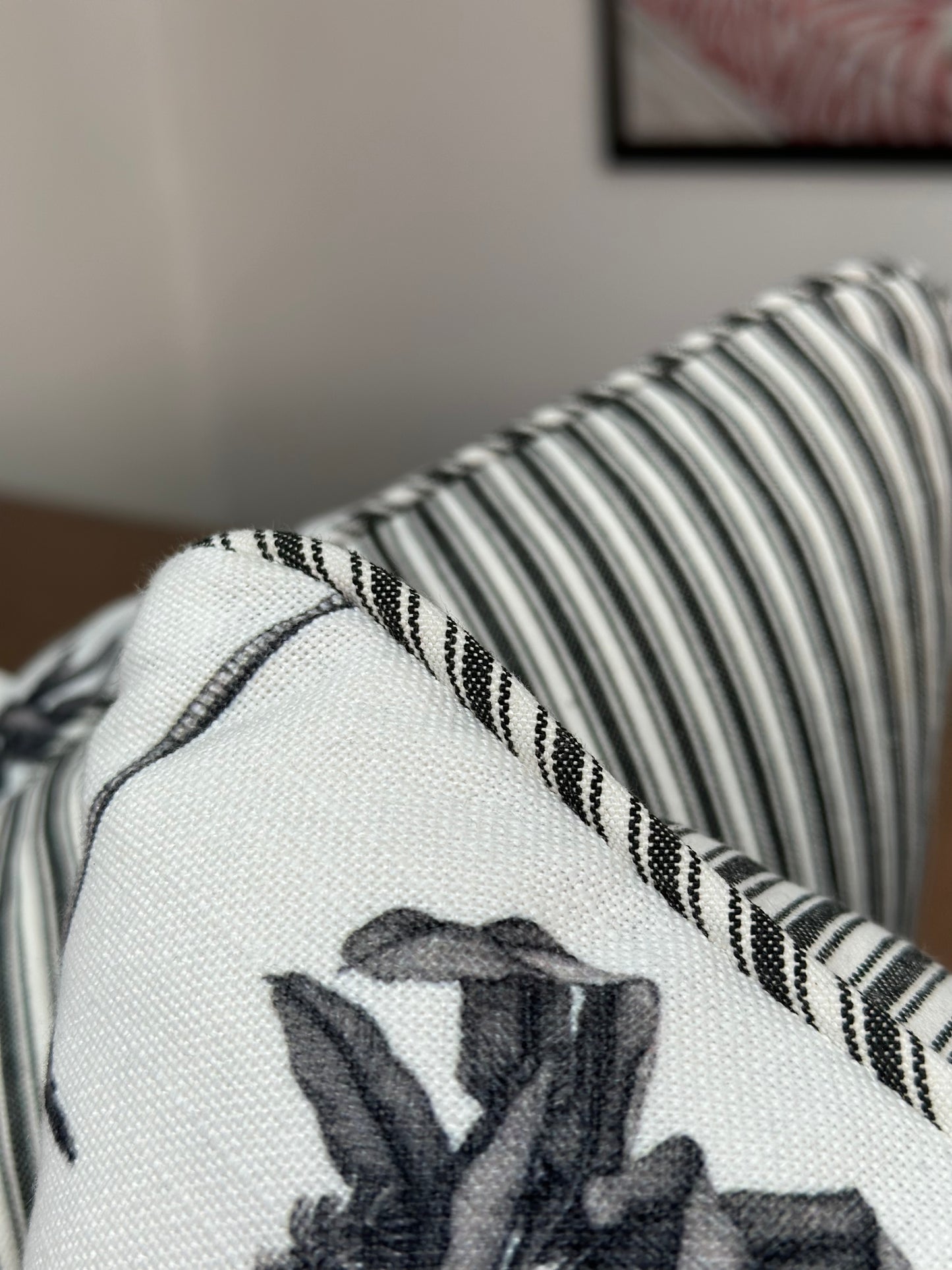 TFE Raffles printed linen Cushions