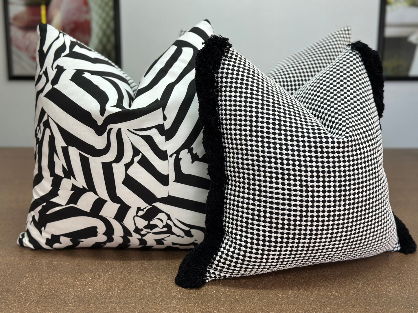 Knotted Cushion | Schumacher Woven Fabric