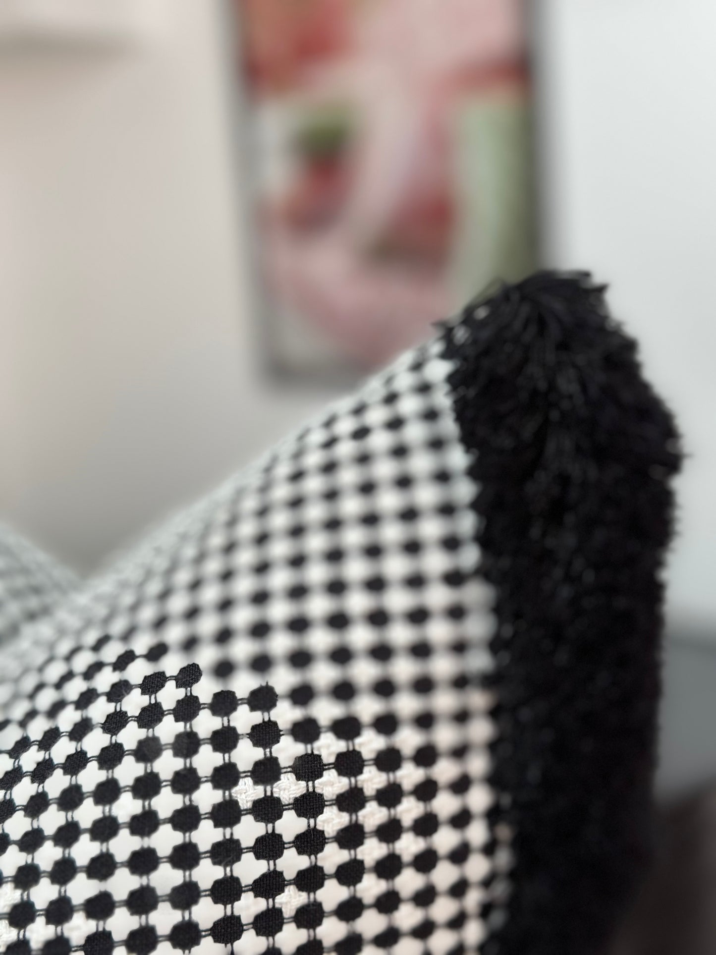 Knotted Cushion | Schumacher Woven Fabric