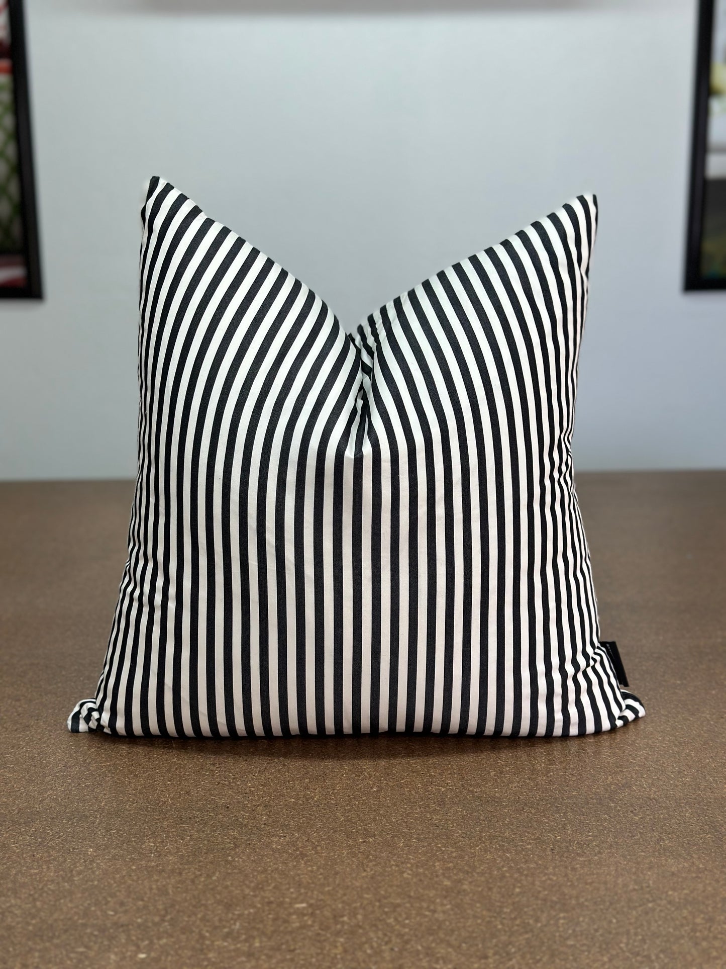 Collaborate Lumbar Cushion | Jab Ocean Stripe
