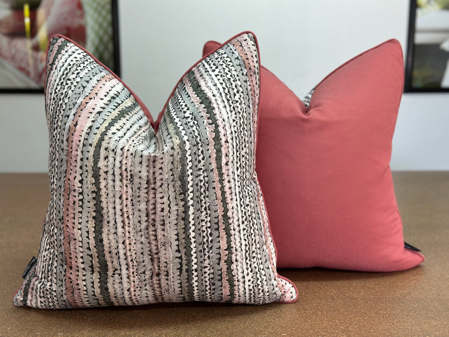 Kano Cushion | Mokum Petal Print