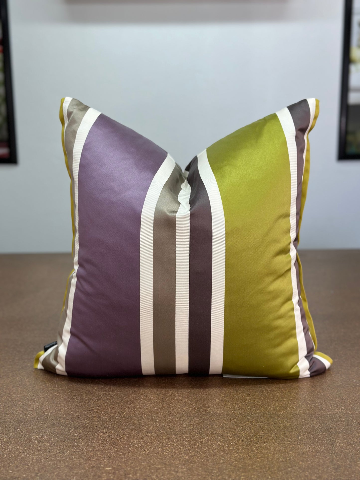 Purple Rain II Cushion | Deep Purple Velvet