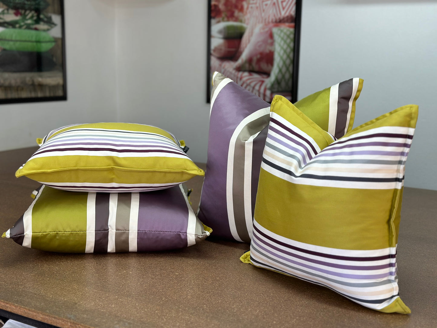 Purple Rain II Cushion | Deep Purple Velvet