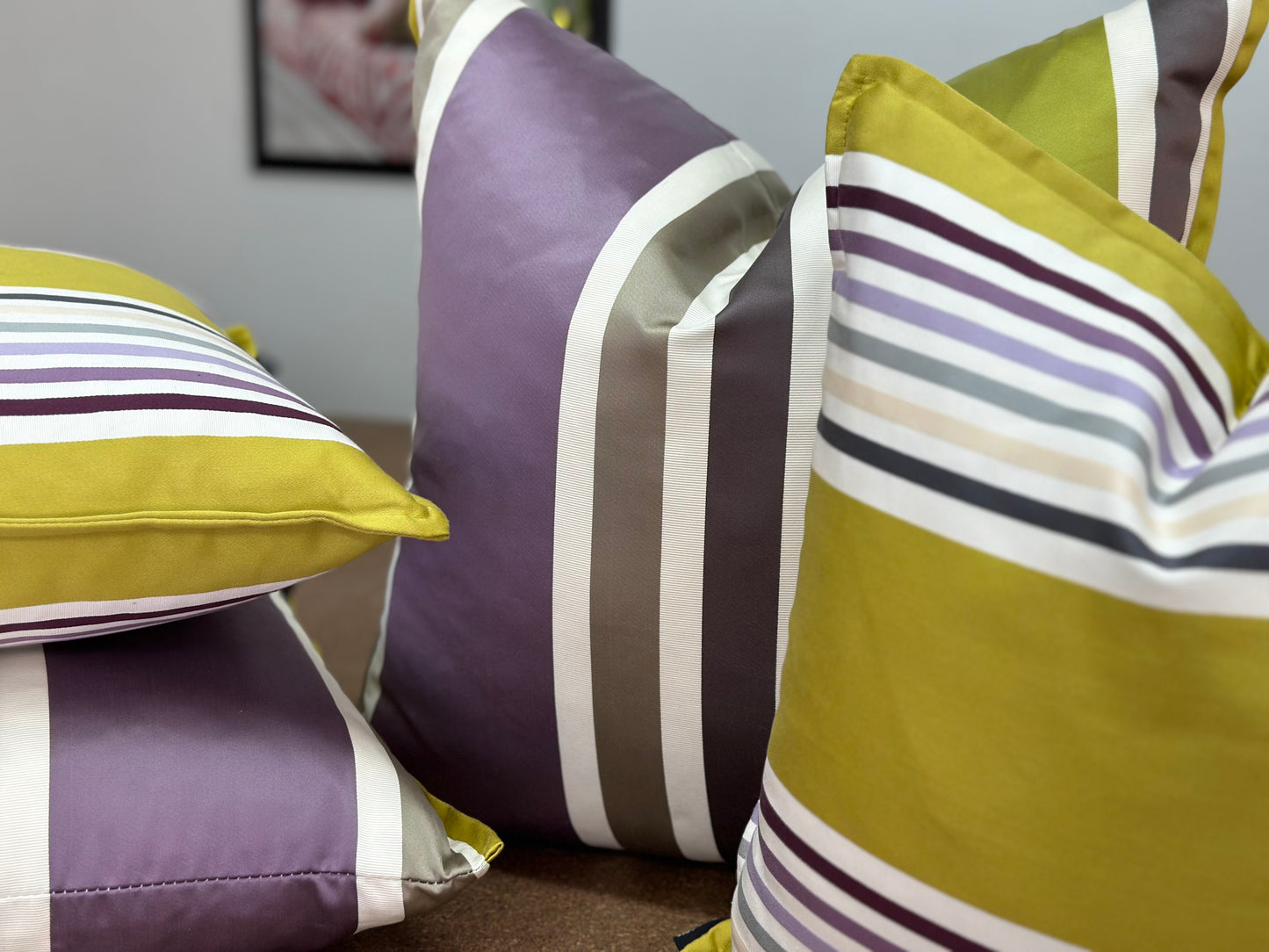 Purple Rain II Cushion | Deep Purple Velvet