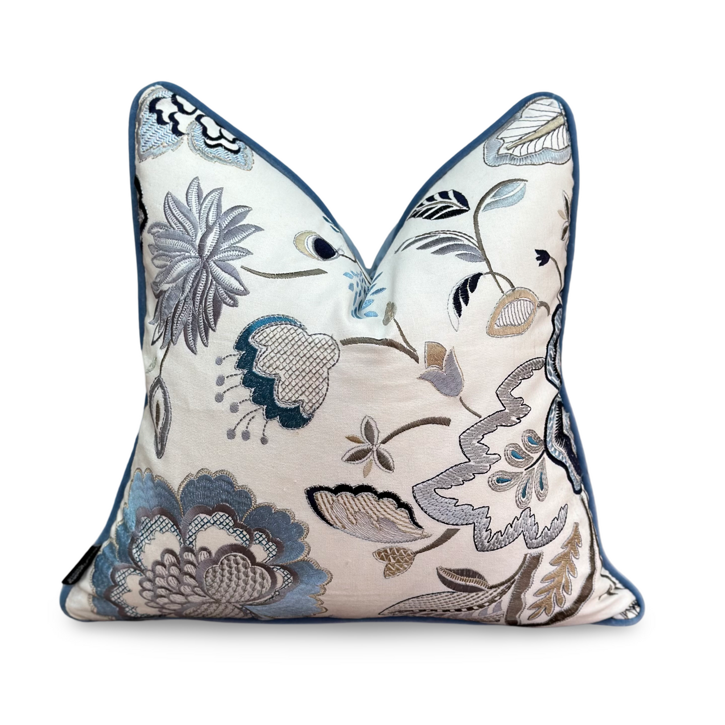 Loredana Embroidered Cushion | Colefax & Fowler