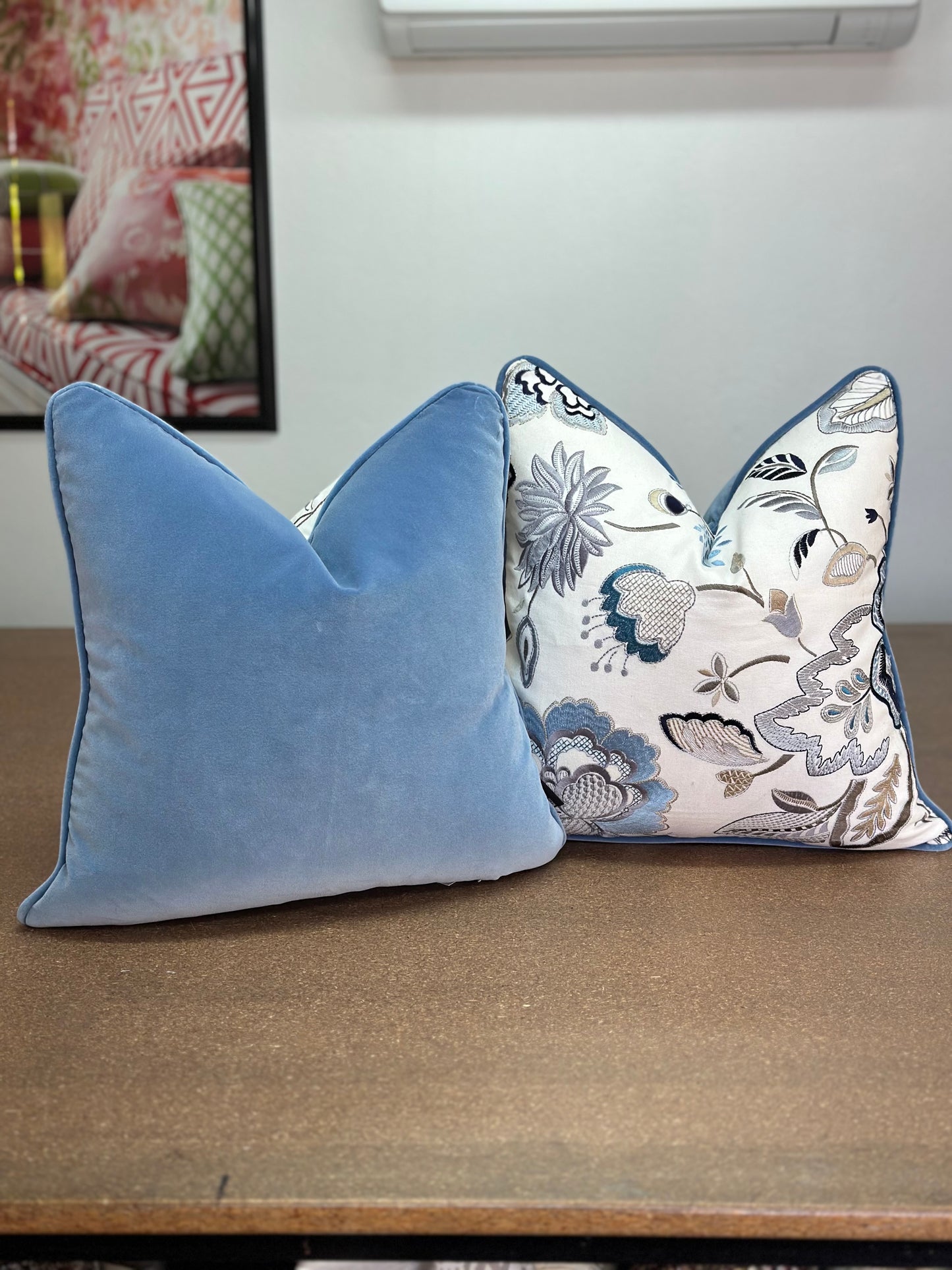 Loredana Embroidered Cushion | Colefax & Fowler