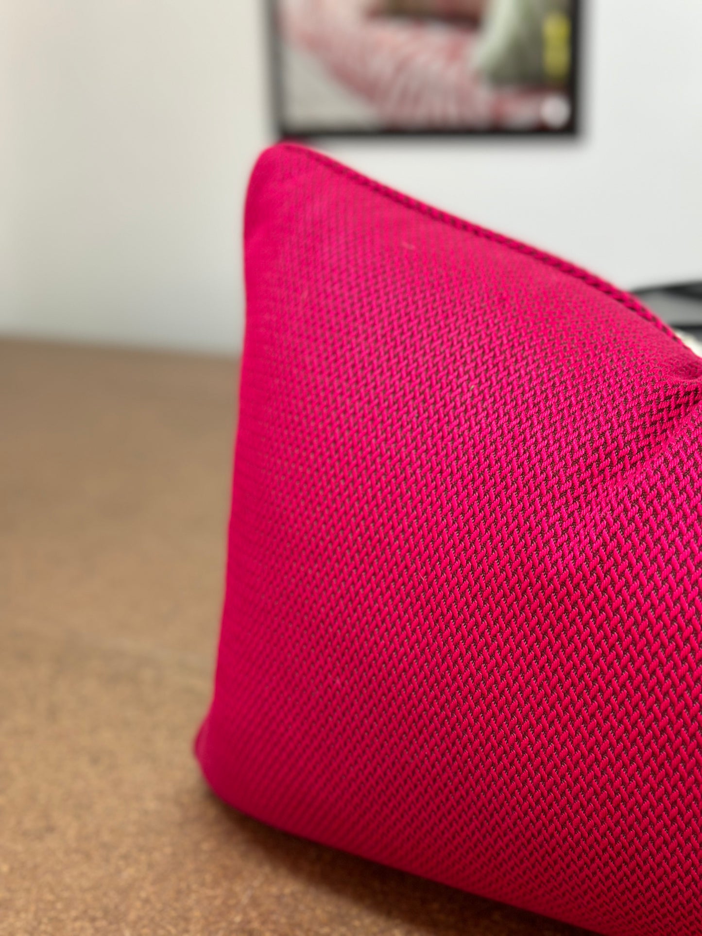 Sweet Treat Lumbar Cushion | Custom Embroidered Weave Cushion