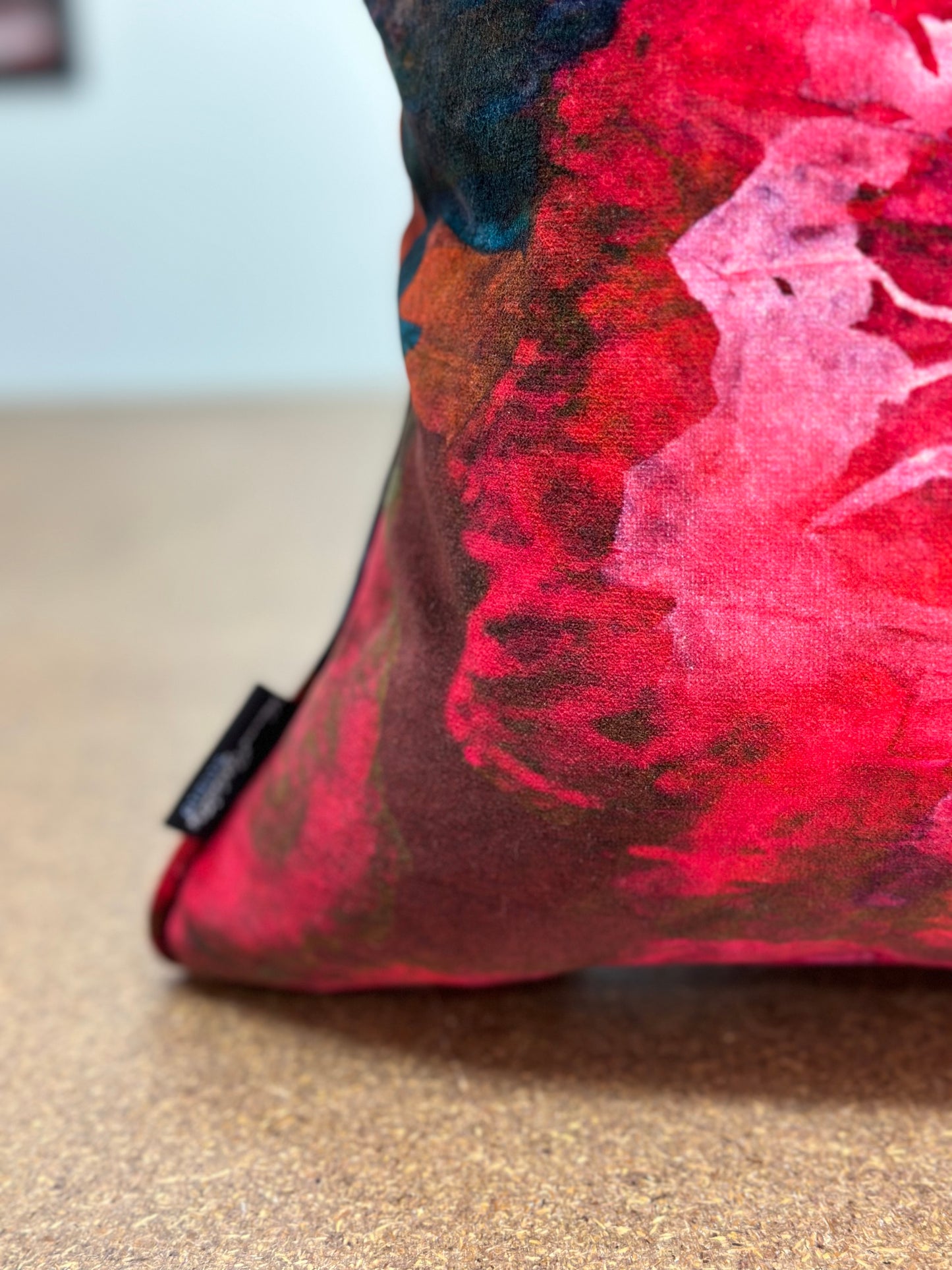 Mirafiore Lumbar Cushion | Sumptuous Velvet with Self-Piping