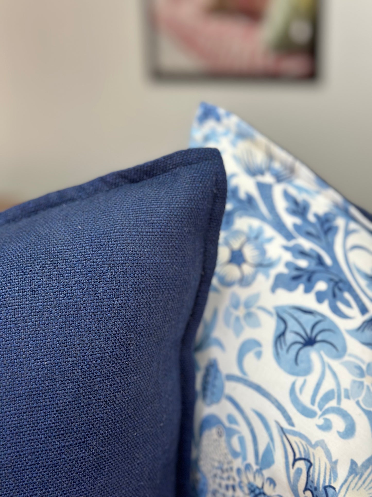Strawberry Thief Cushion | Iconic Bird and Strawberry Print