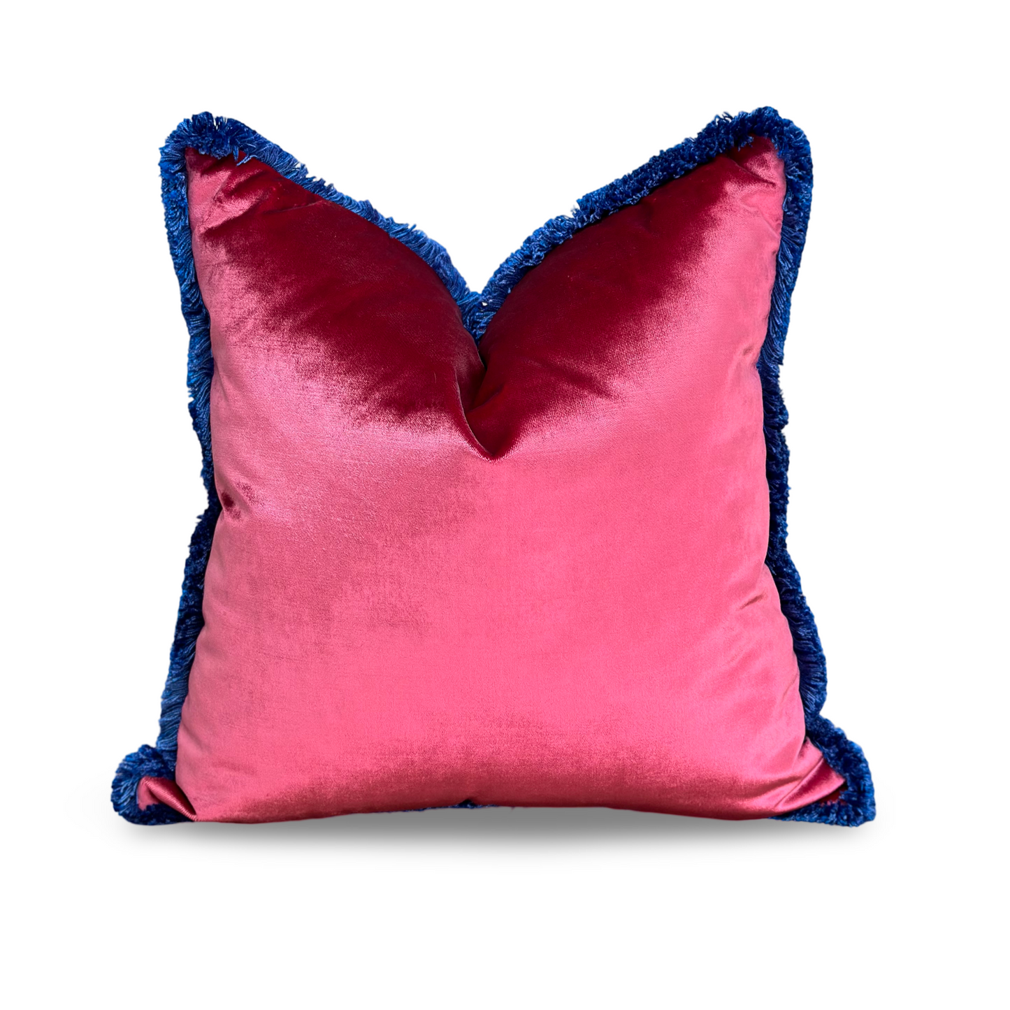 Brugge Cushion | Pink Velvet Cushion by Homme Upholstery