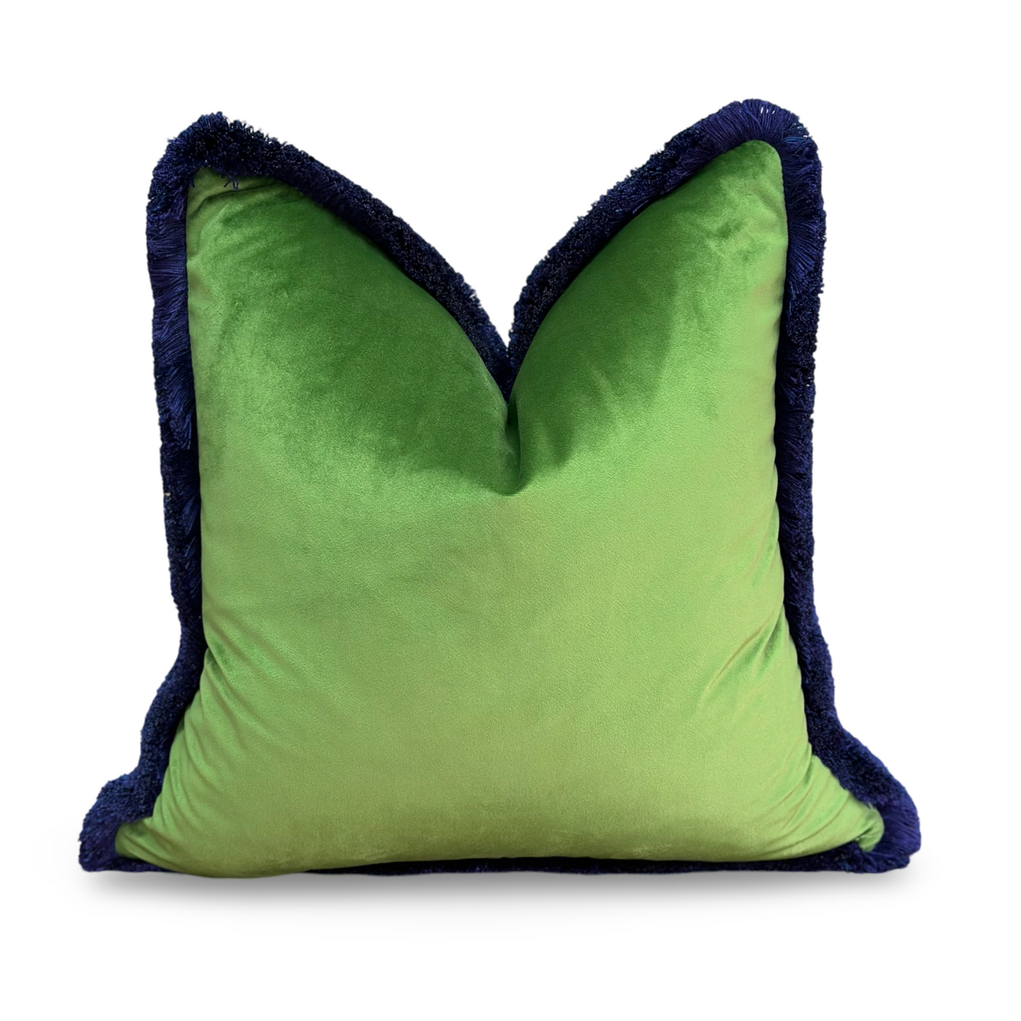 Ulises Cushion | Luxurious Velvet with In-House Fringe