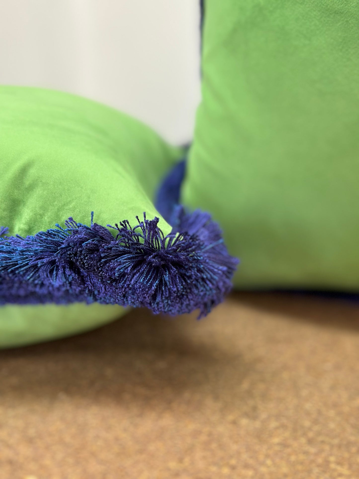 Ulises Cushion | Luxurious Velvet with In-House Fringe
