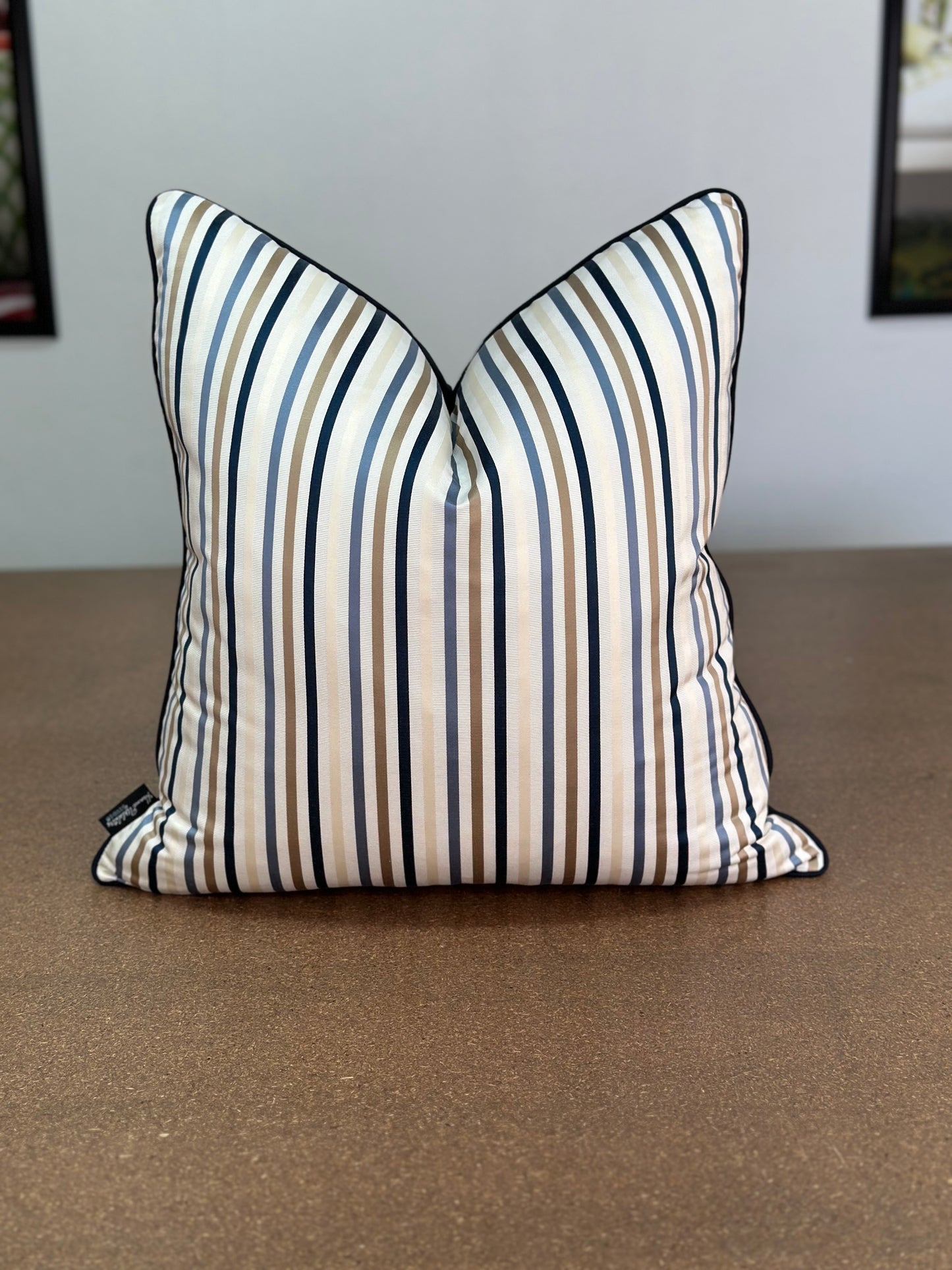 Coastal Striped Cushion