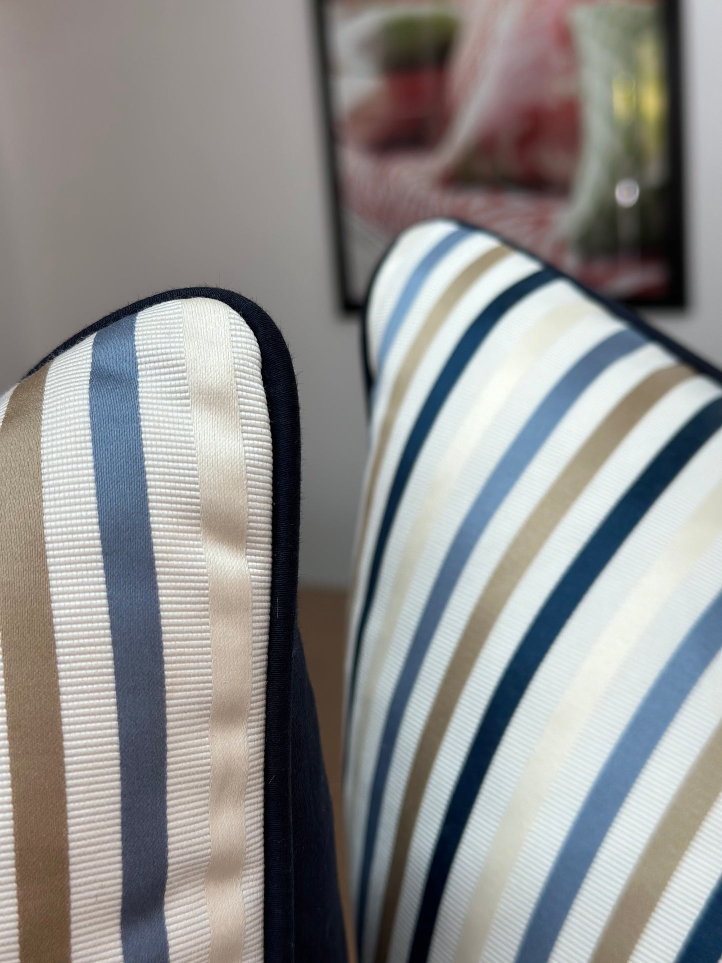 Coastal Striped Cushion
