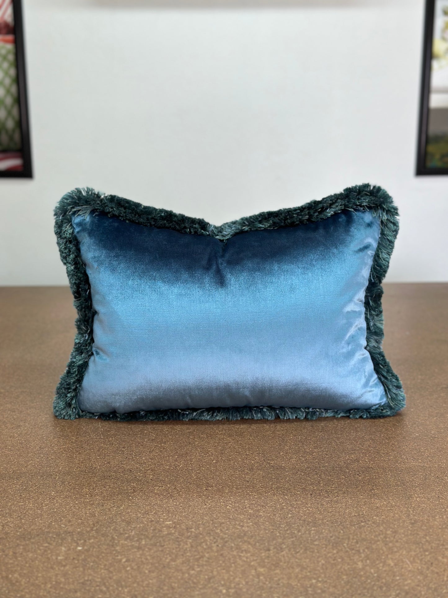 Waterford Lumbar Cushion | Missoni Fabric with Velvet Backing