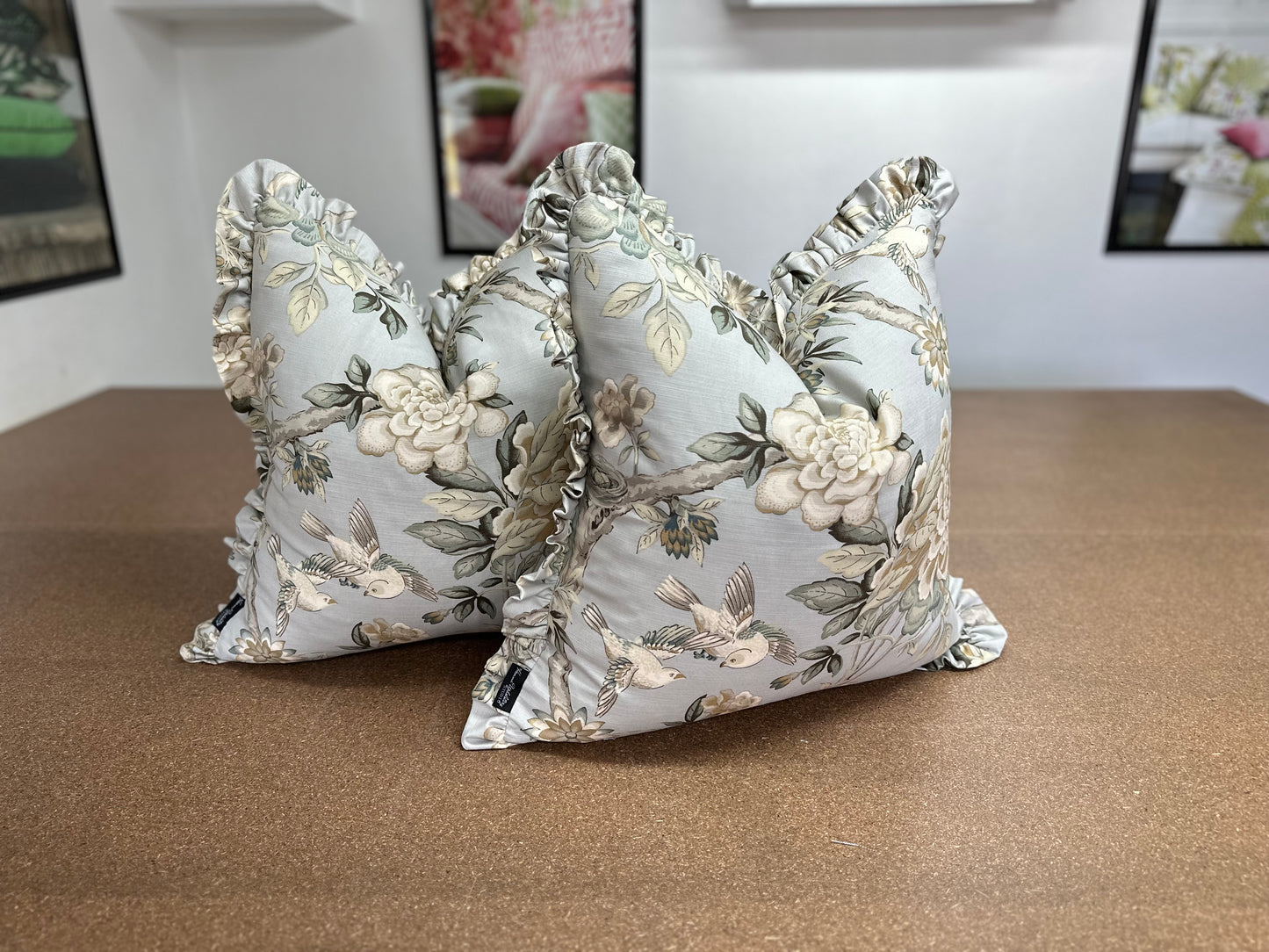 AVIARY Floral Cushion