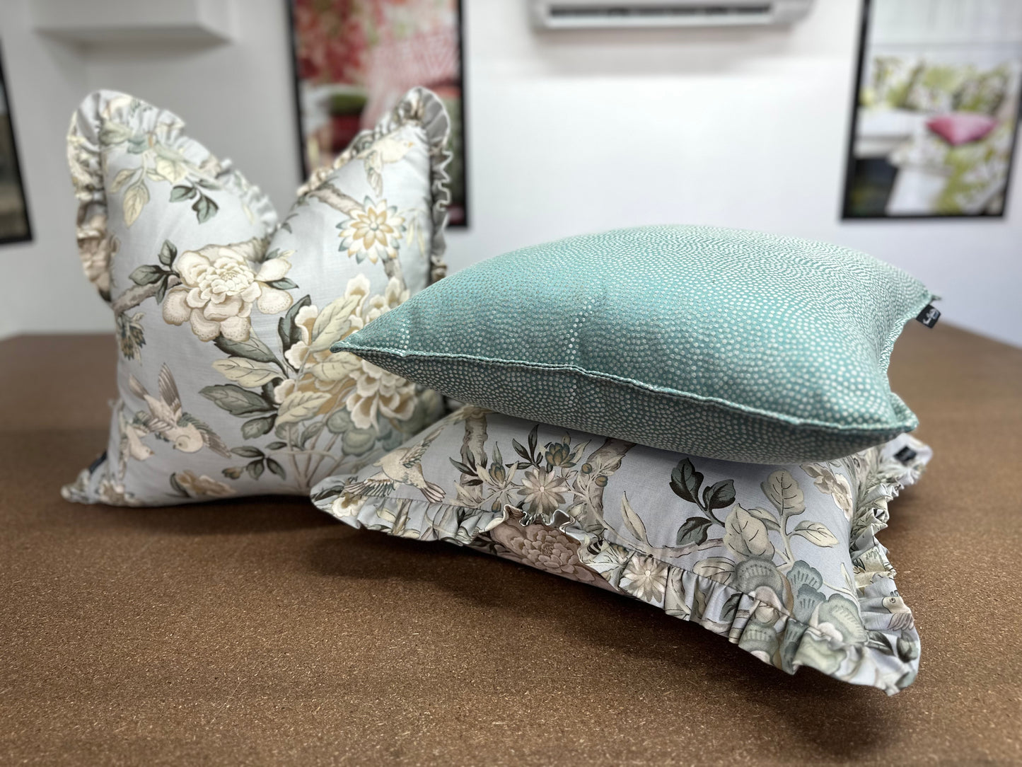 AVIARY Floral Cushion