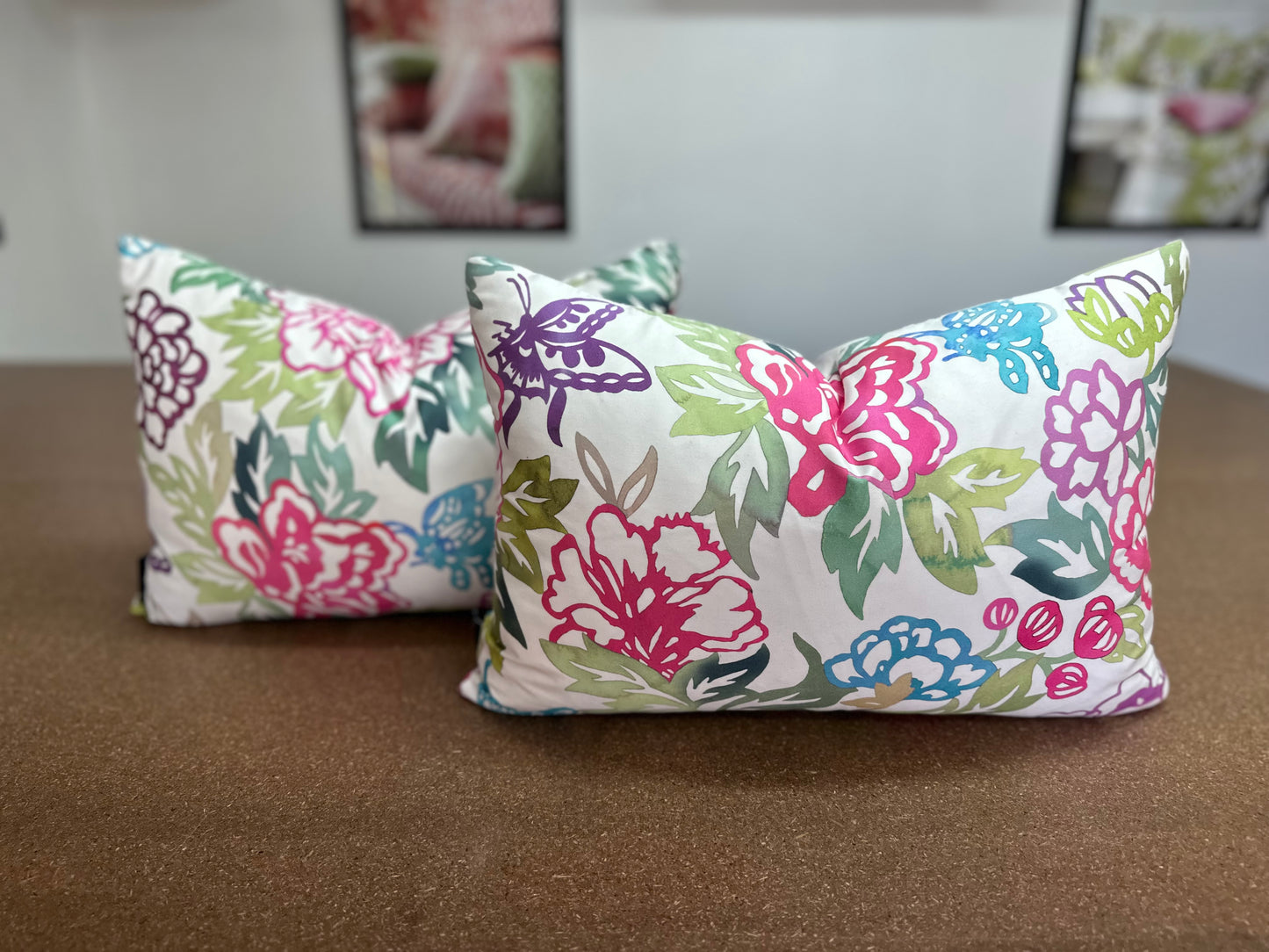Auntie's Garden Lumbar Cushion
