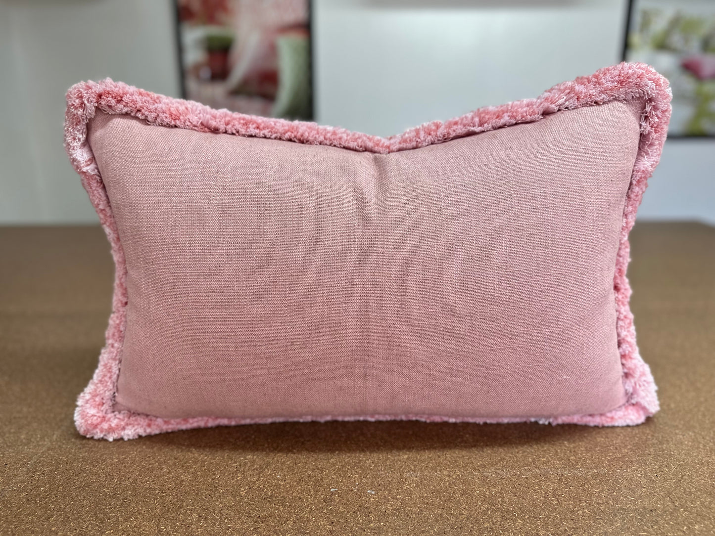Yokohama Lumbar Cushion | Luxurious Missoni Fabric with Fringing