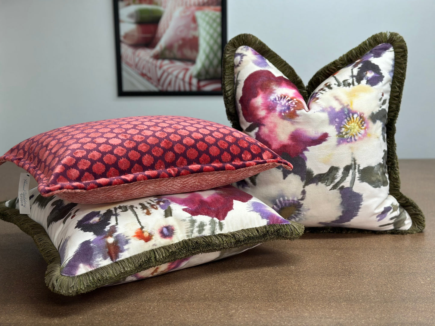 Malvasia velvet Cushion