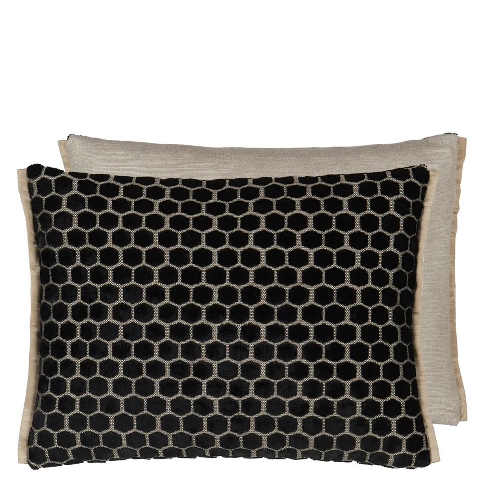 Jabot Velvet Cushion | Designers Guild