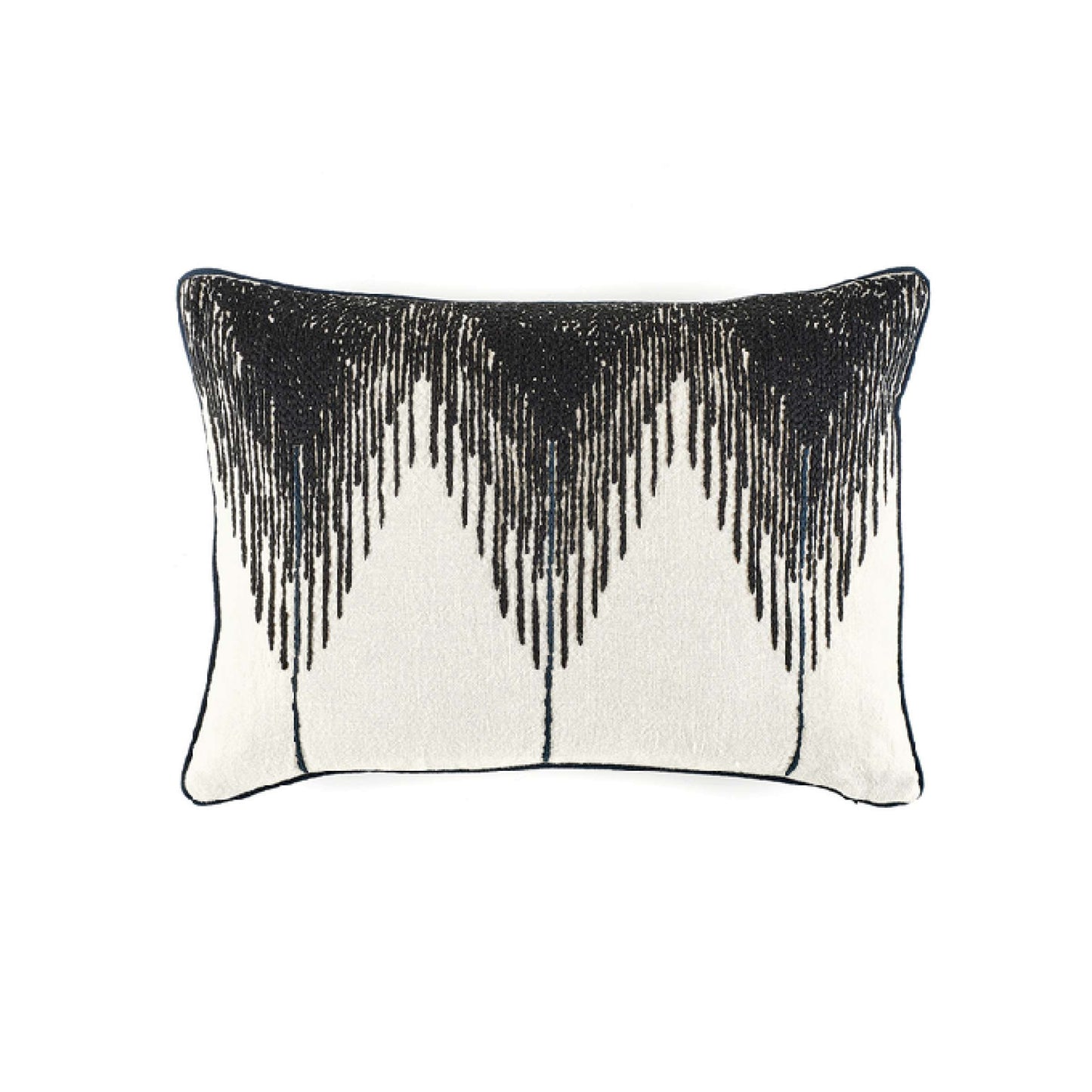 Josephine | Linen-Blend Cushion with Piped Edges
