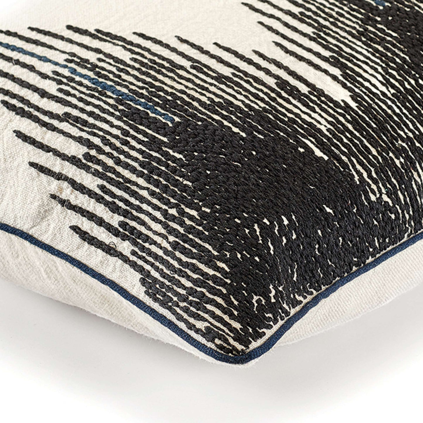 Josephine | Linen-Blend Cushion with Piped Edges
