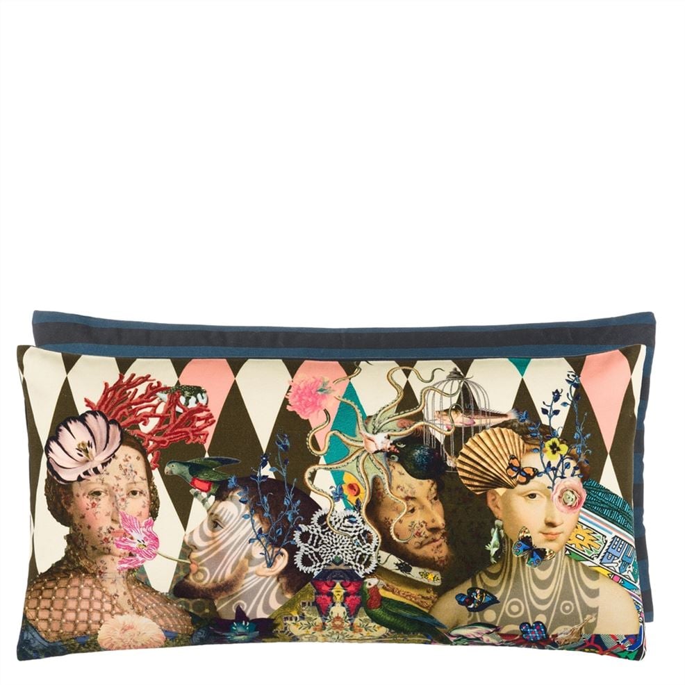 Le Curieux Argile Lumbar Cushion | Christian Lacroix Design