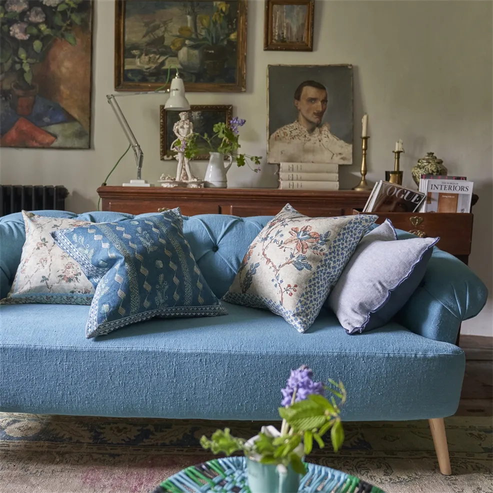 Pentimento Cushion | John Derian Textured Cotton