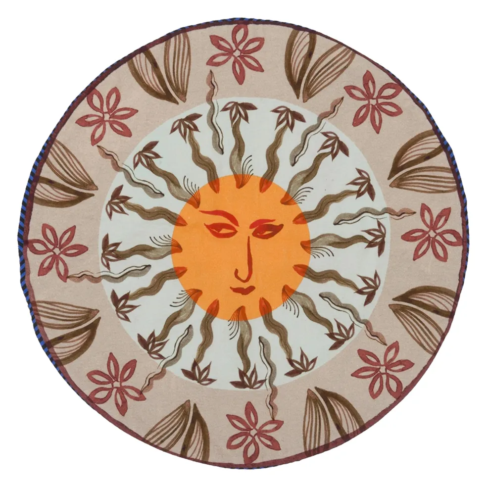 Zenith Fleuve Cushion | Christian Lacroix Cotton Sateen