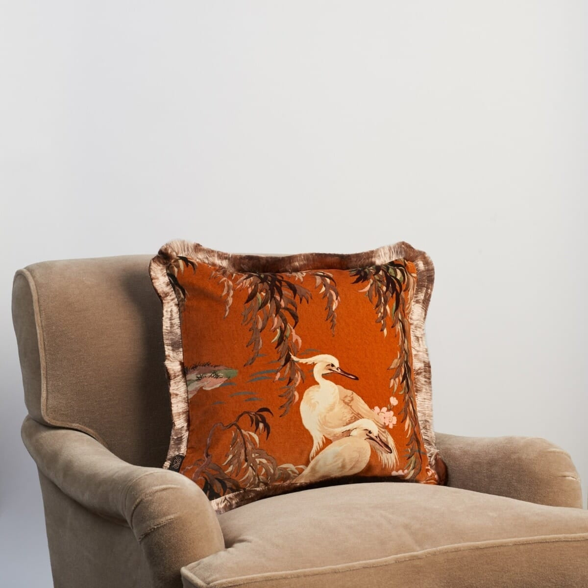 Zeus Fringed Velvet (Medium)
