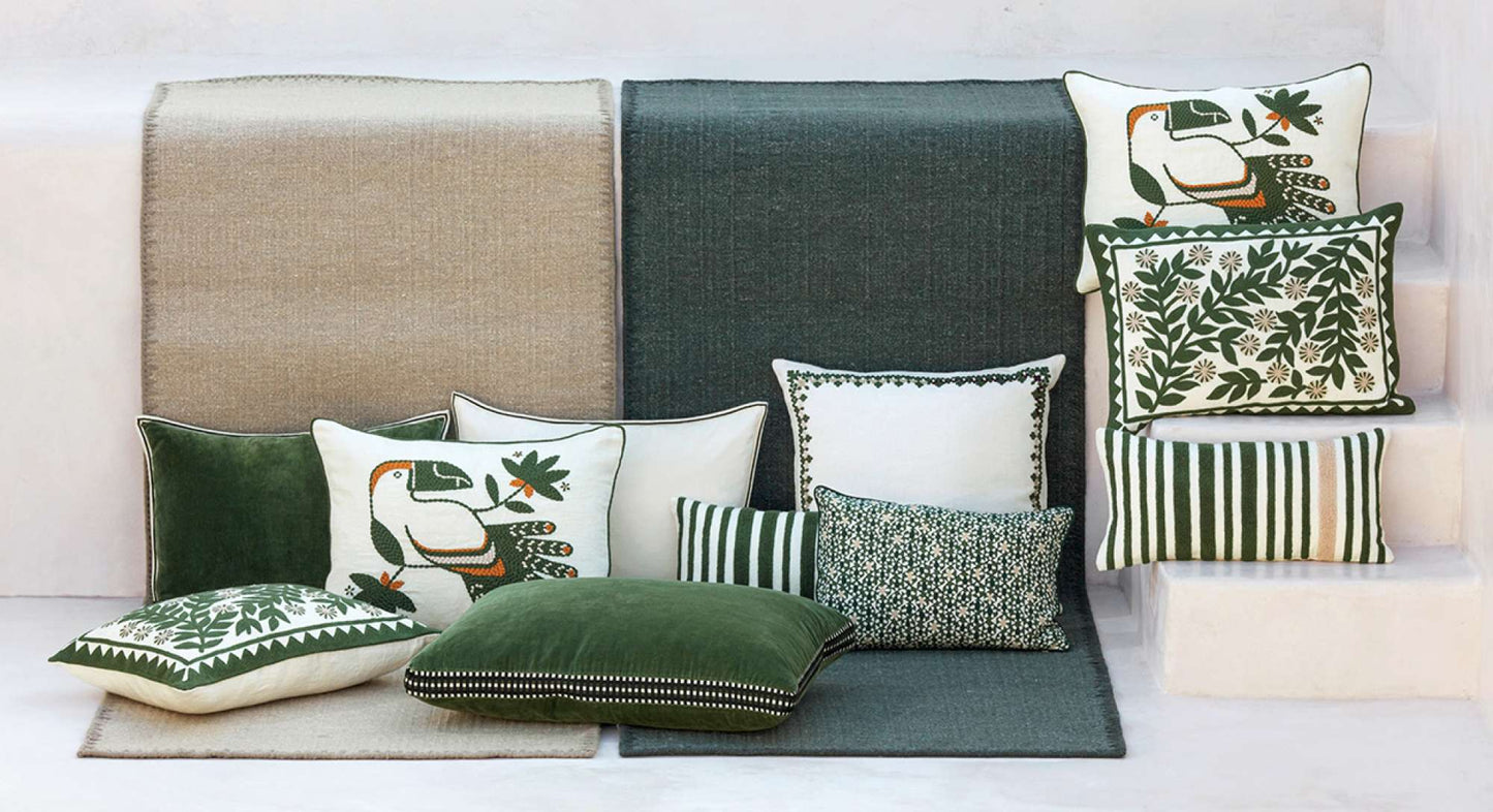 Azteca Cushion | Silk Cushion