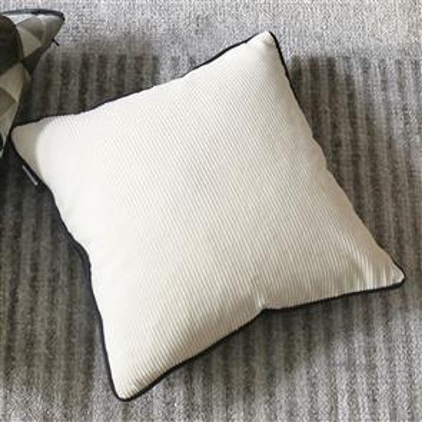 Designers Guild - Corda Black / White 43x43cm - RRP $310