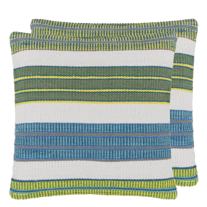 Mahakam Outdoor Cushion | Striped Weave