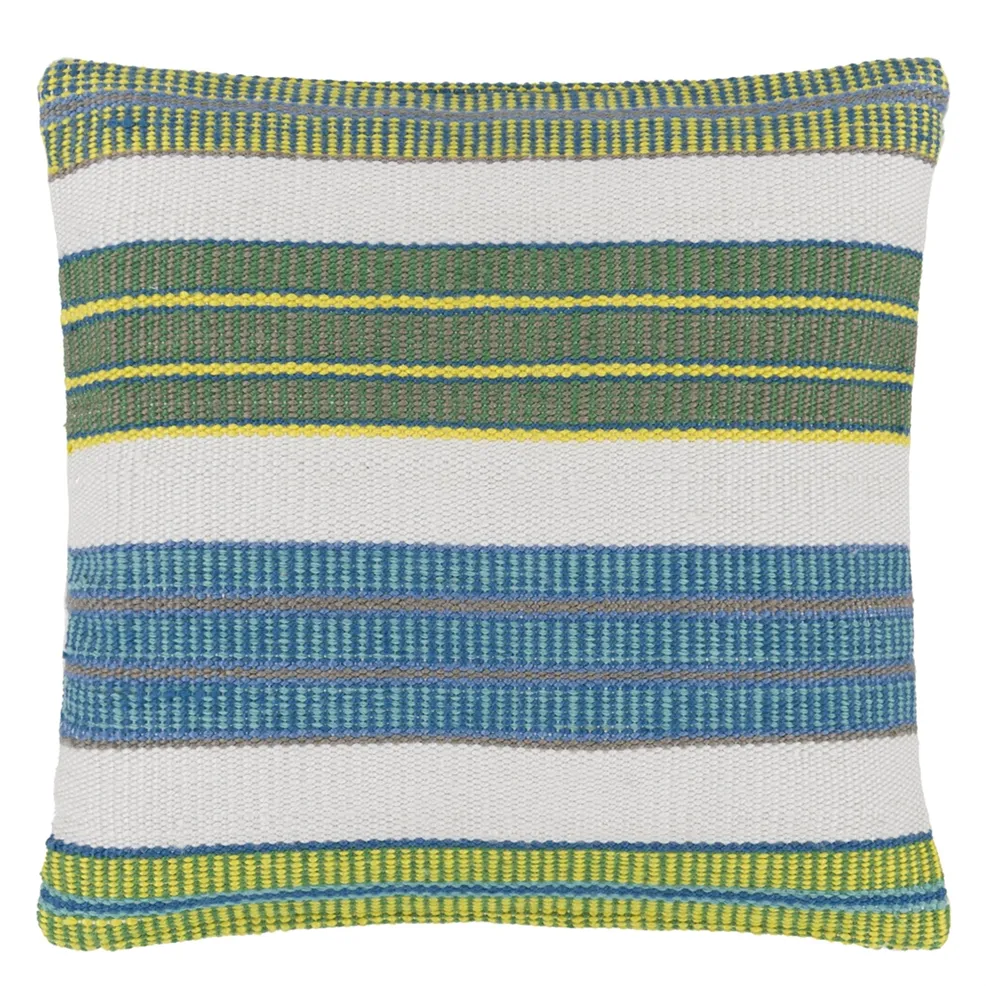 Mahakam Outdoor Cushion | Striped Weave