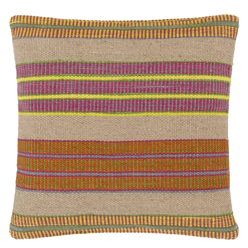 Mahakam Outdoor Cushion | Striped Weave