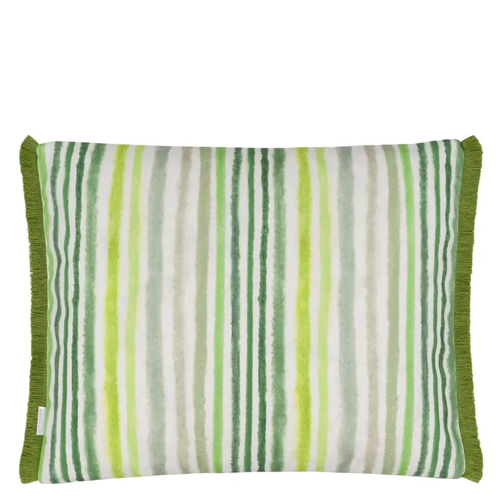 Pompano Outdoor Cushion | Striped Design