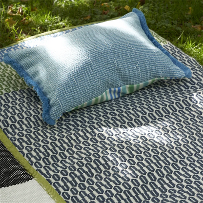 Pompano Outdoor Cushion | Striped Design