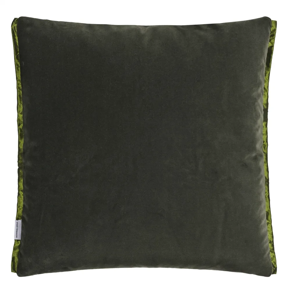 Raku Patchwork Cushion | Geometric Velvet