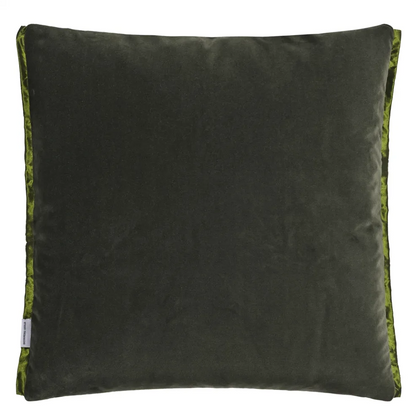 Raku Patchwork Cushion | Geometric Velvet