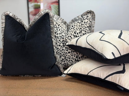 Jungle Cushion with Pierre Frey Fabric
