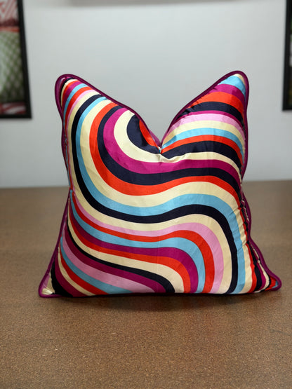 Retro Silk Cushion