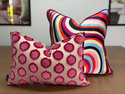 Retro Silk Cushion