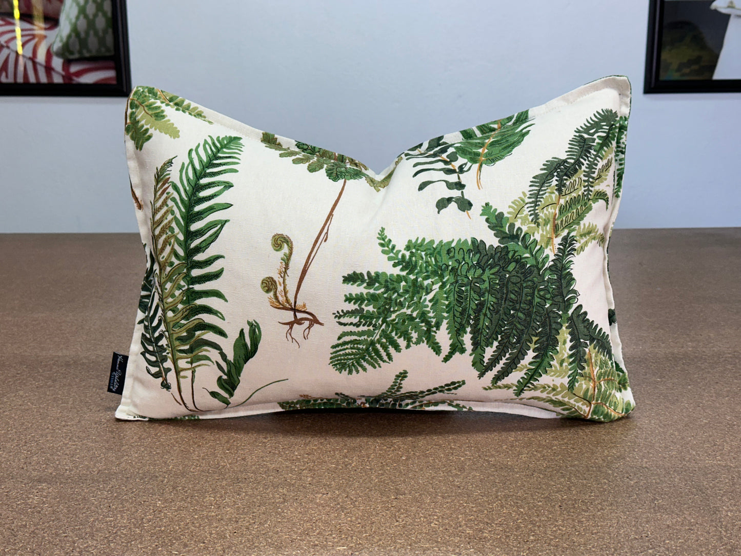 "Les Fougeres" Lumbar Cushion